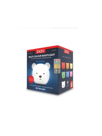 ZAZU multi-colored night light Bor Teddy bear ZAZU multi-colored night light Bor Teddy bear