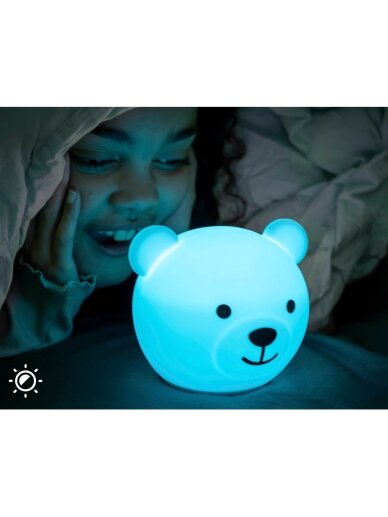 ZAZU multi-colored night light Bor Teddy bear 3