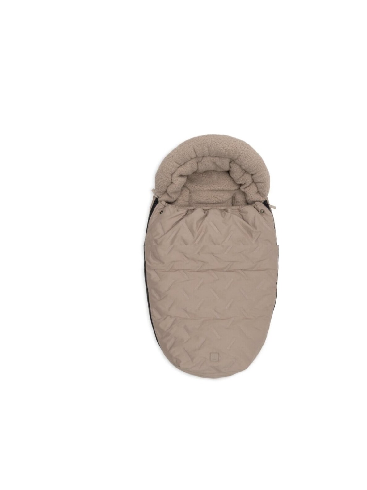 Winter Footmuff for Buggy and Stroller, Jollein, (Embossed Milky Coffee)